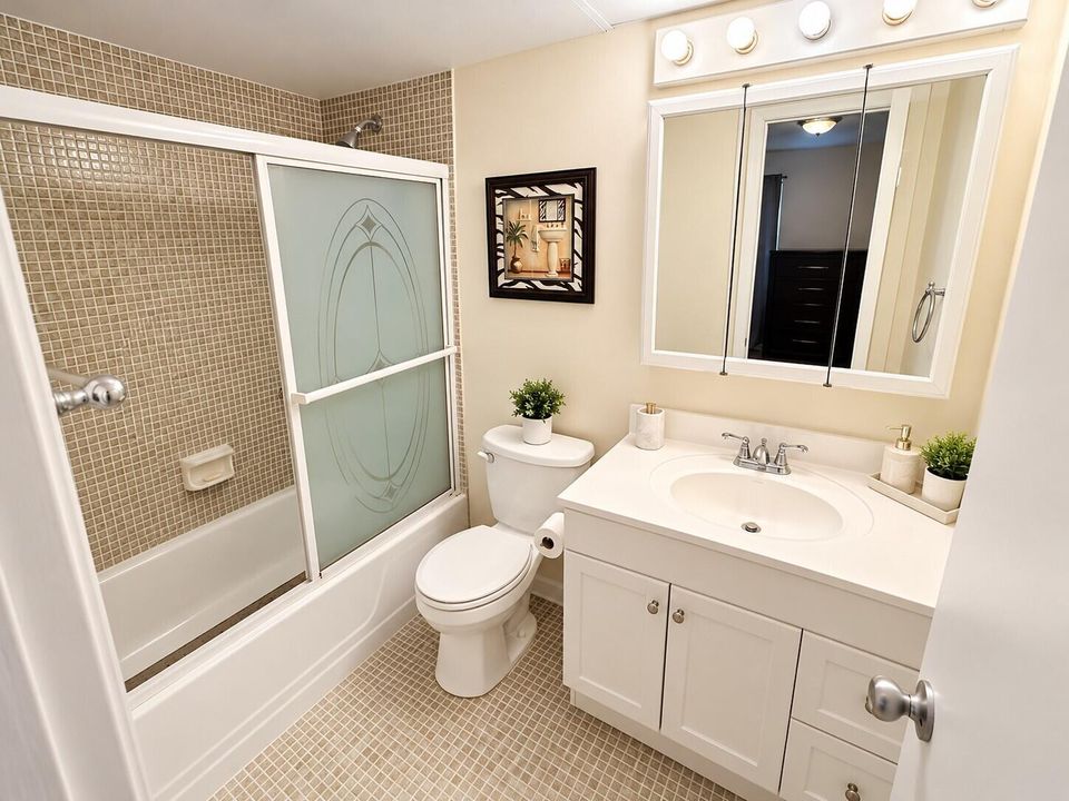 Tiled Bathroom