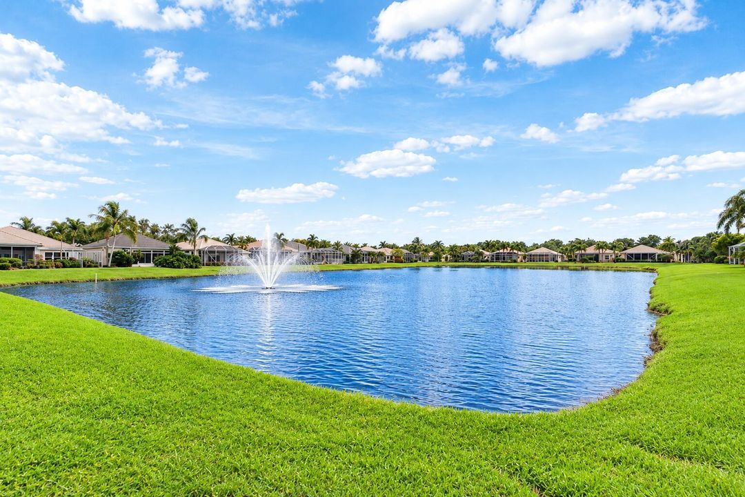 Lake w/fountain