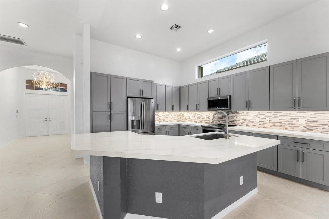 Kitchen recently updated