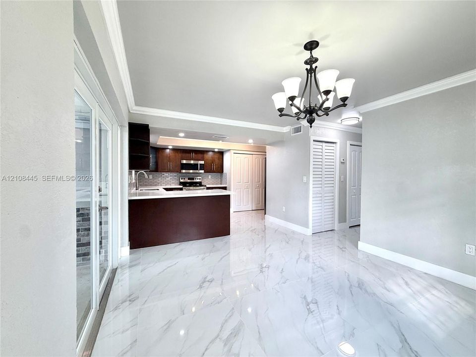 Kitchen area / Dining Area