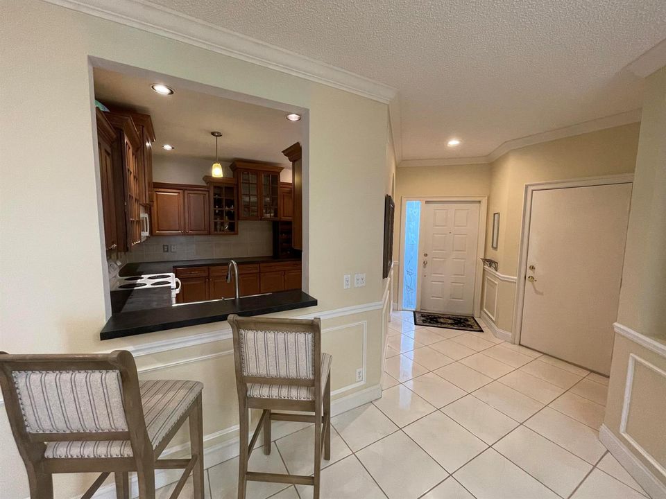 Kitchen Passthrough and front door