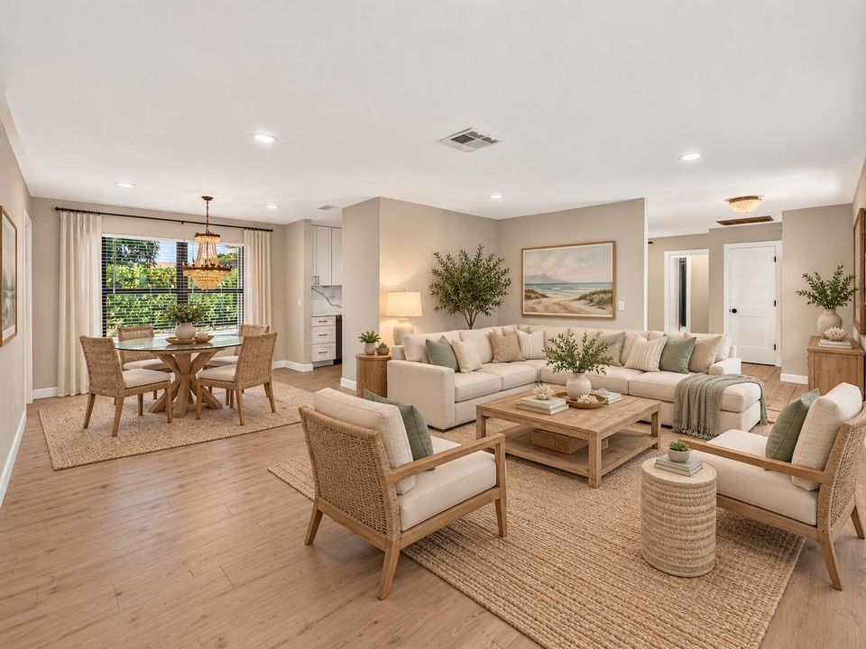 Living Room AI enhanced