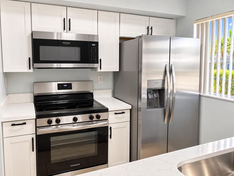 Bright Modern Kitchen with Stainless App
