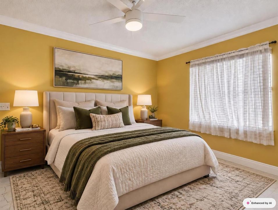 Staged Bedroom 3