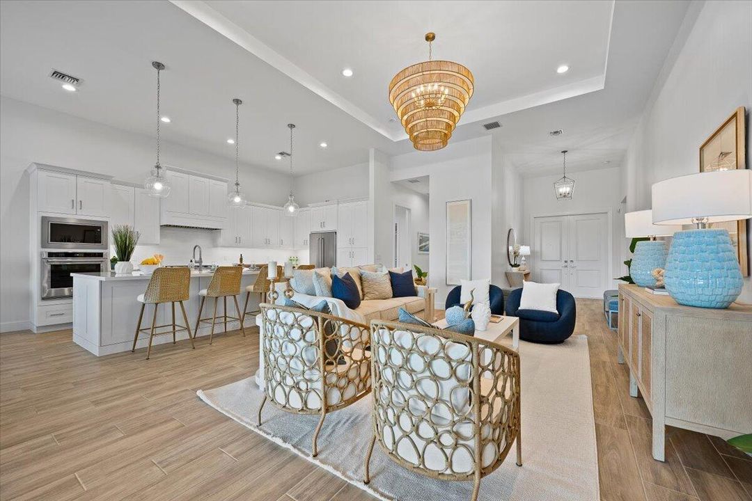 Open Kitchen and Living Space