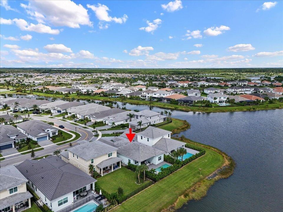 Aerial Highlighting the Property Locatio