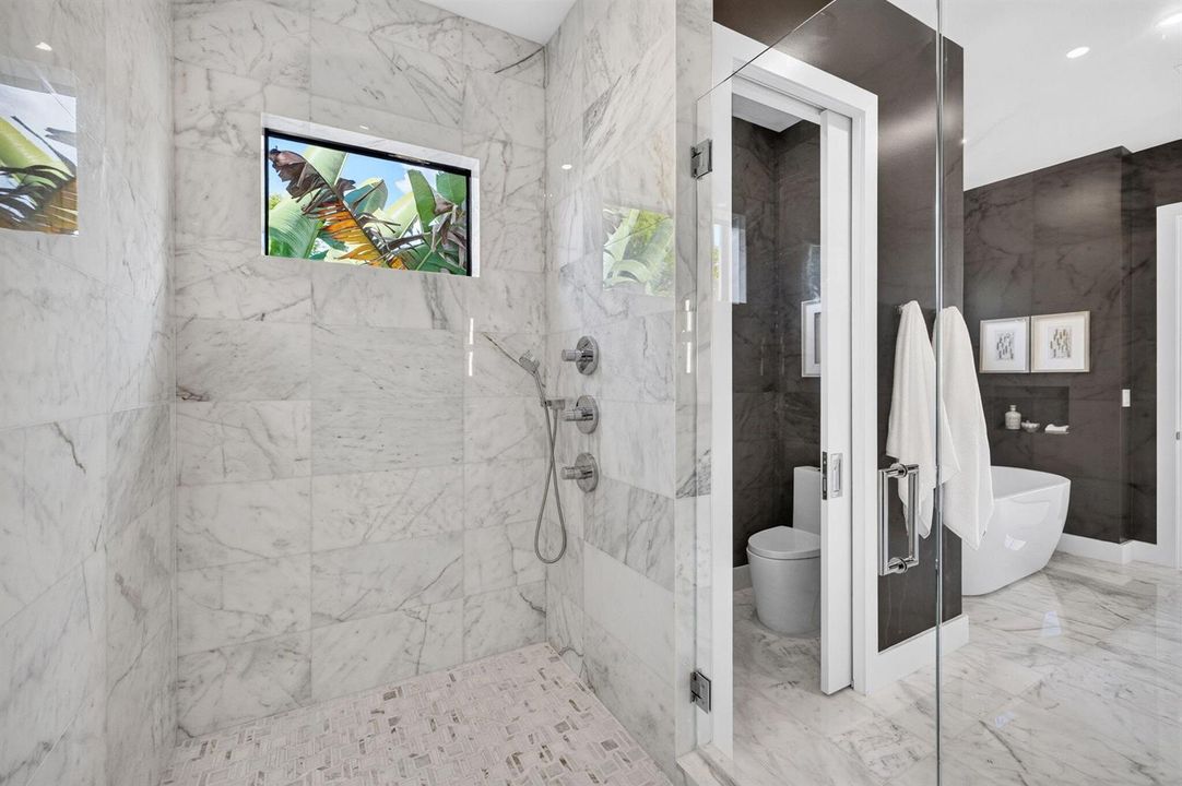 Primary Marble Shower
