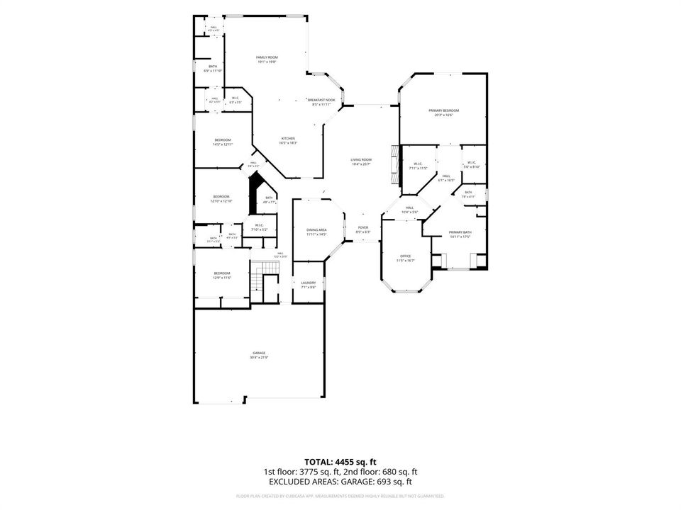 1st Floor Floorplan
