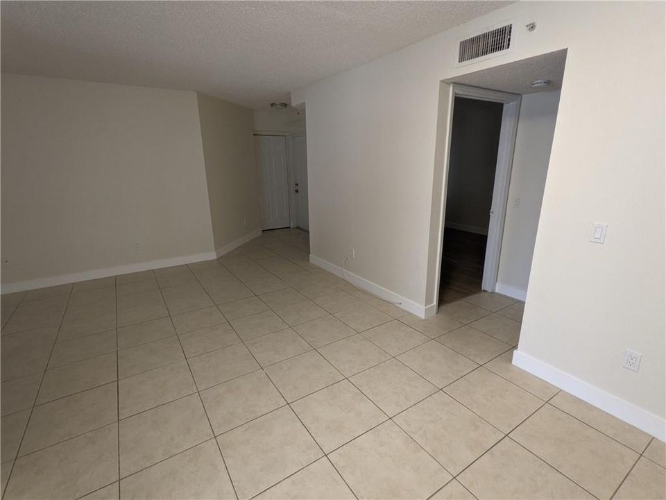 View from Kitchen to Front door