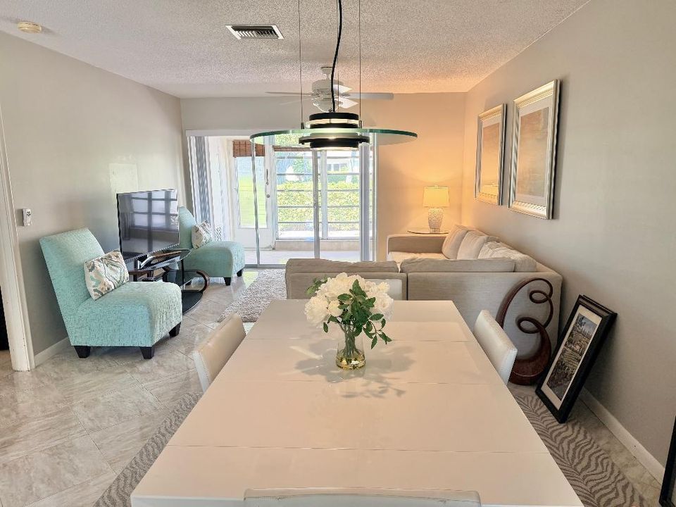 Dining area to living room