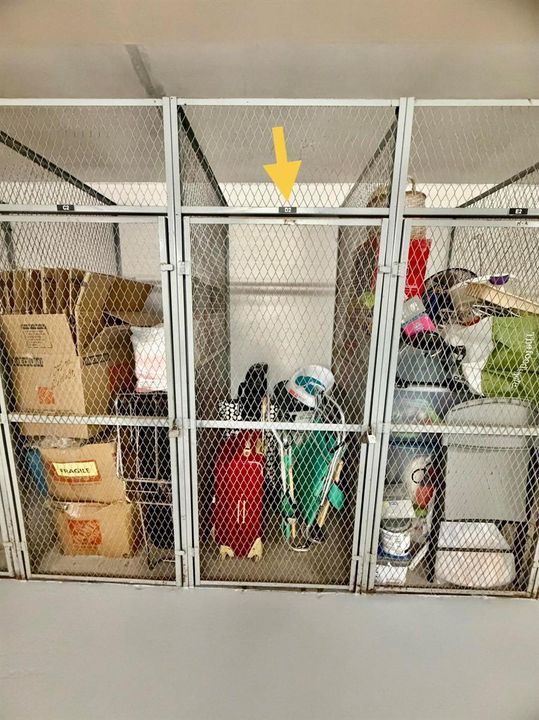 FULL STORAGE CAGE!