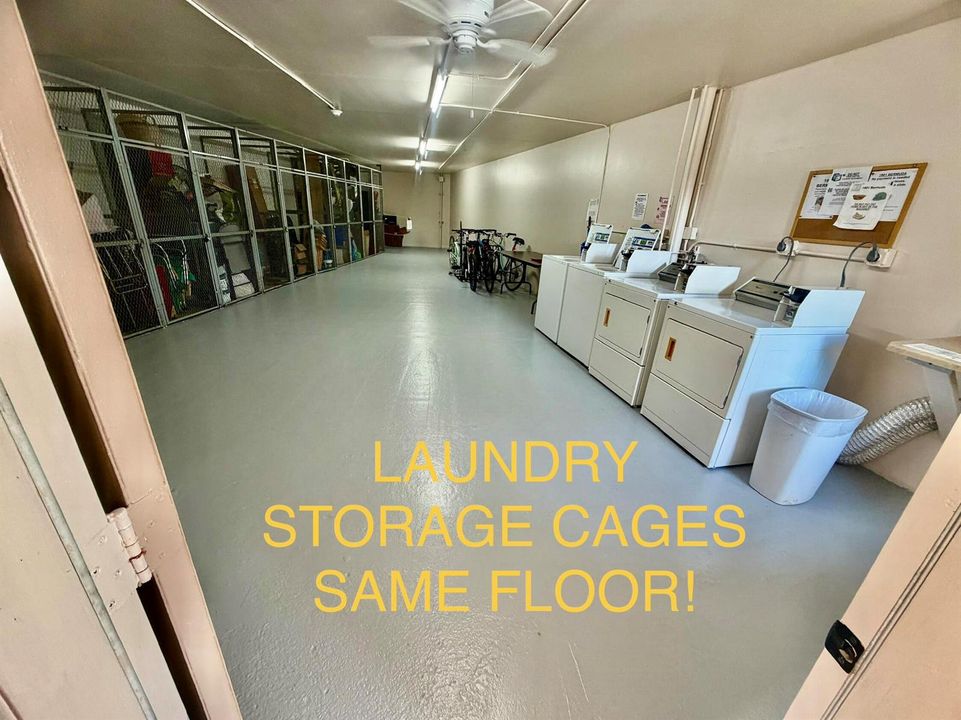 OUTSIDE LAUNDRY & STORAGE ROOM