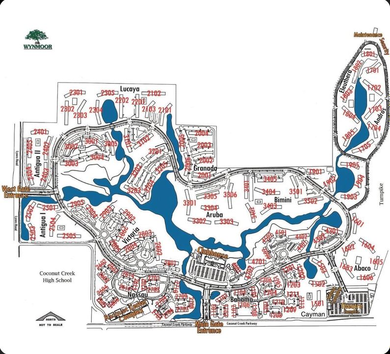 WYNMOOR MAP