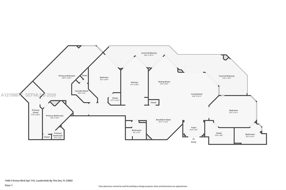 Floor plan - these measurements / dimensions are approximate estimates only and Buyer shall verify.