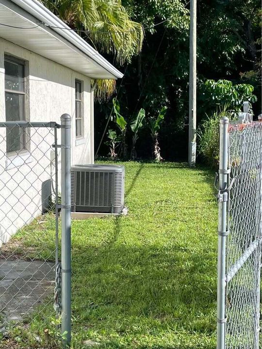 fenced