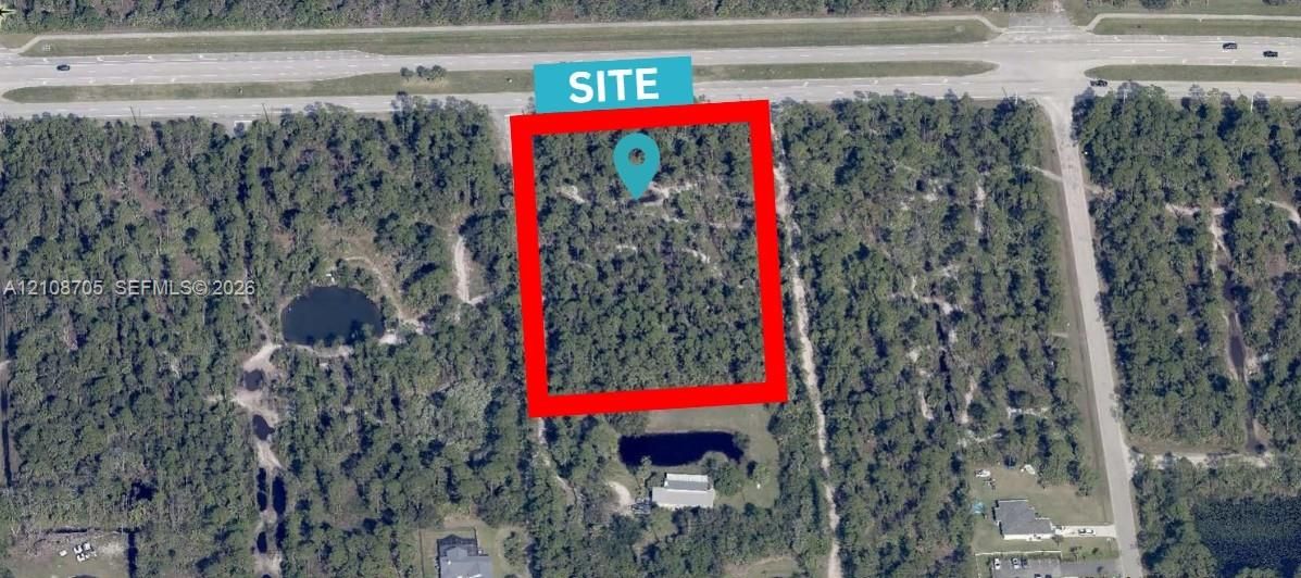 Aerial Site Plan. Illustrating the physical boundaries and geographic positioning of the property