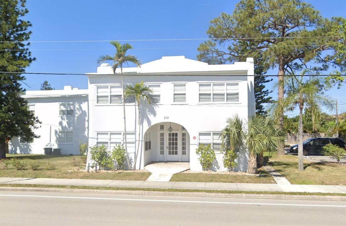 Front of Structure