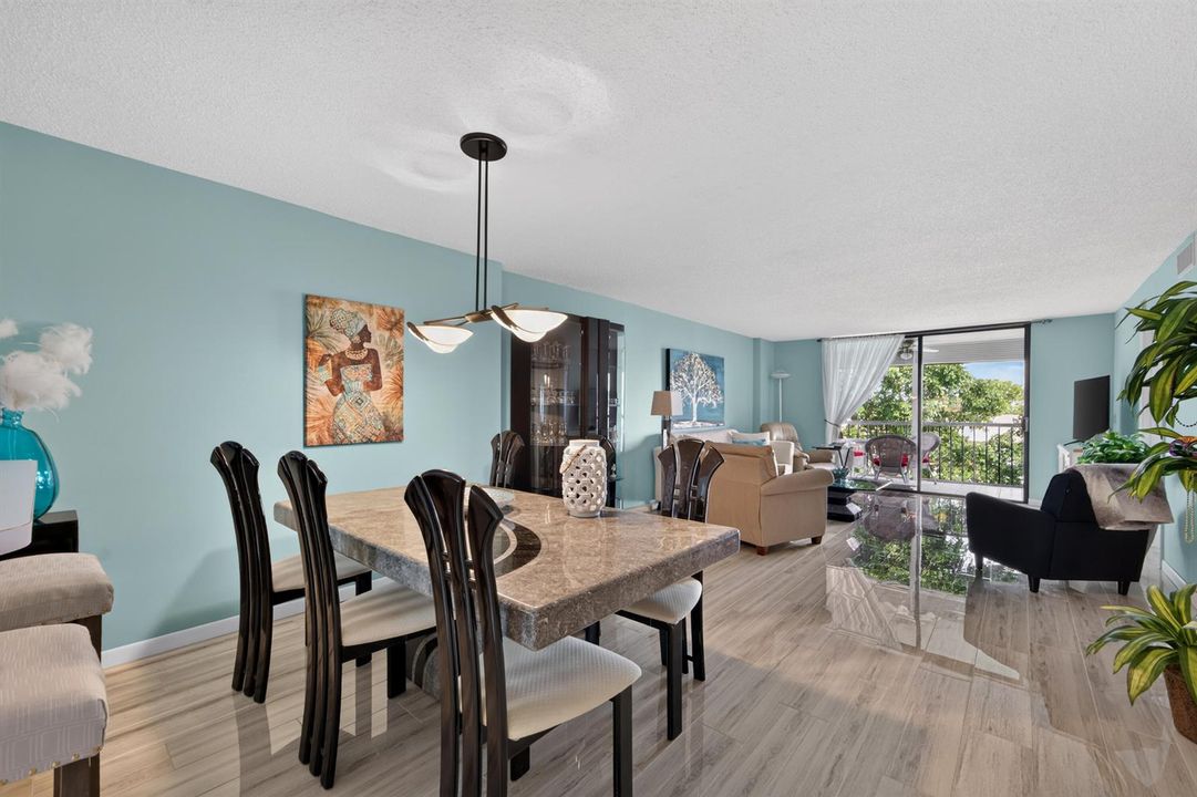 Dining-living area