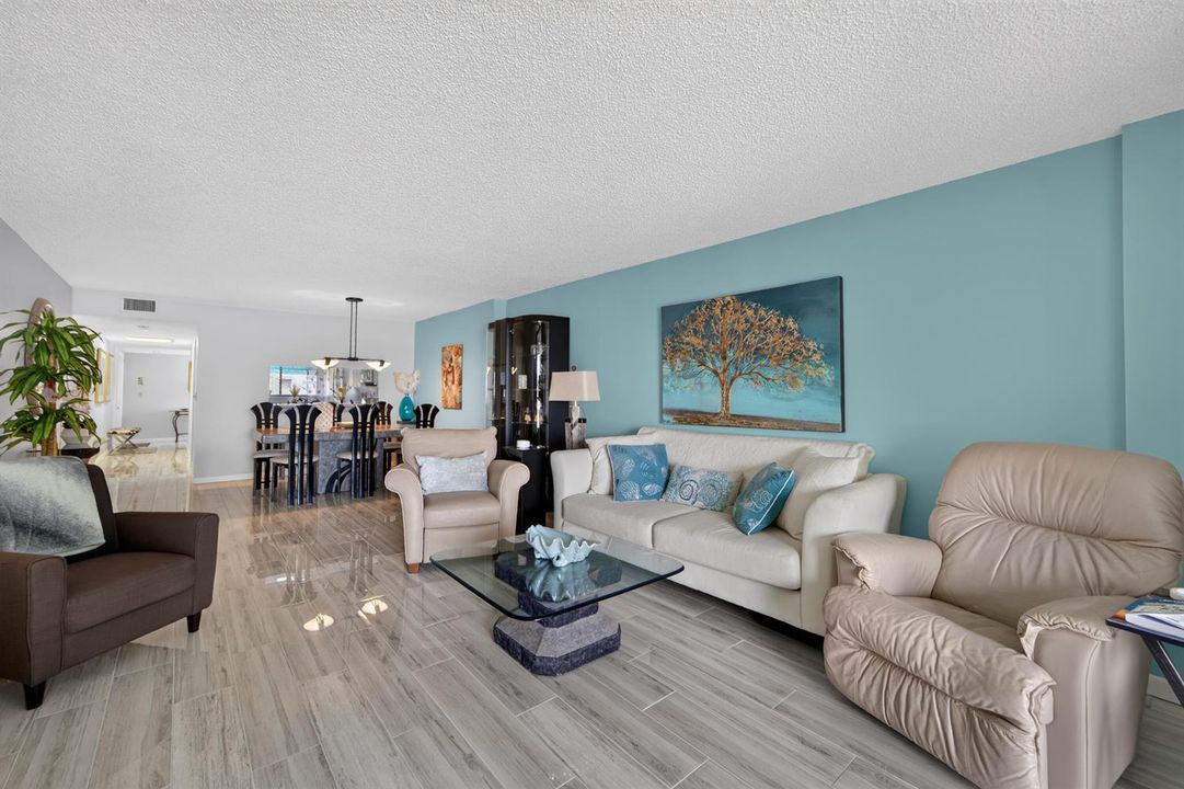 Open living-dining