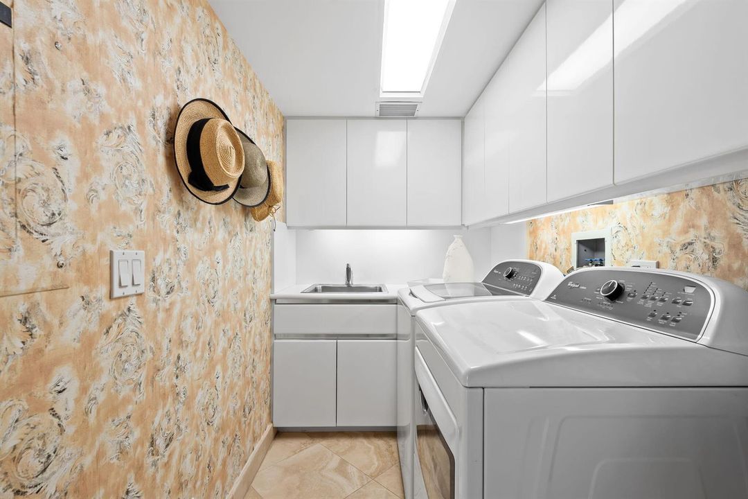 separate laundry room