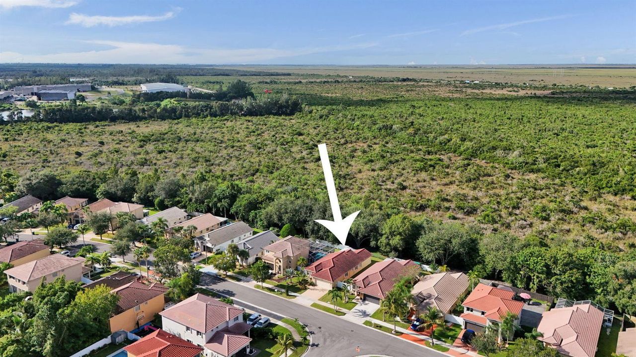Aerial View of Property