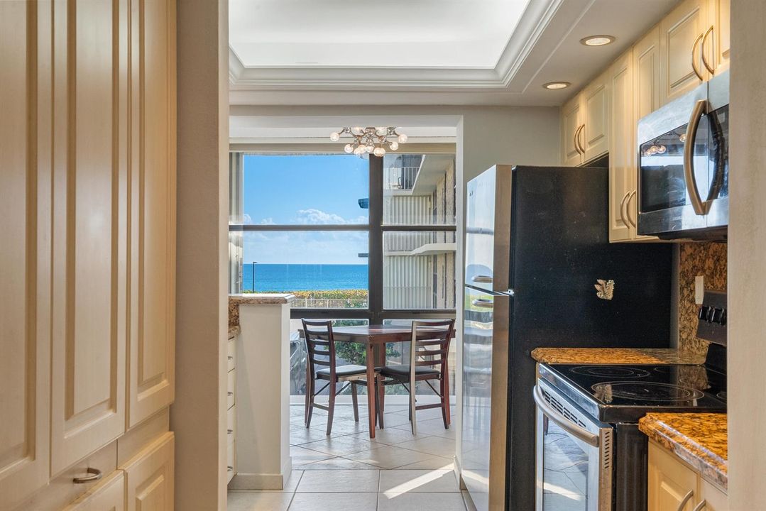 Ocean View from Kitchen