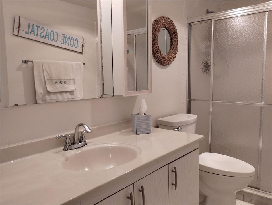 Guest Bathroom with shower