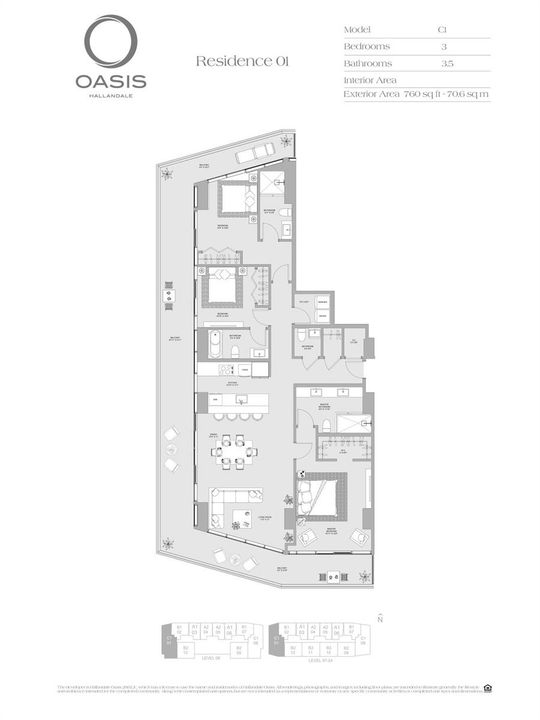 OASIS HALLANDALE UNIT C1-01