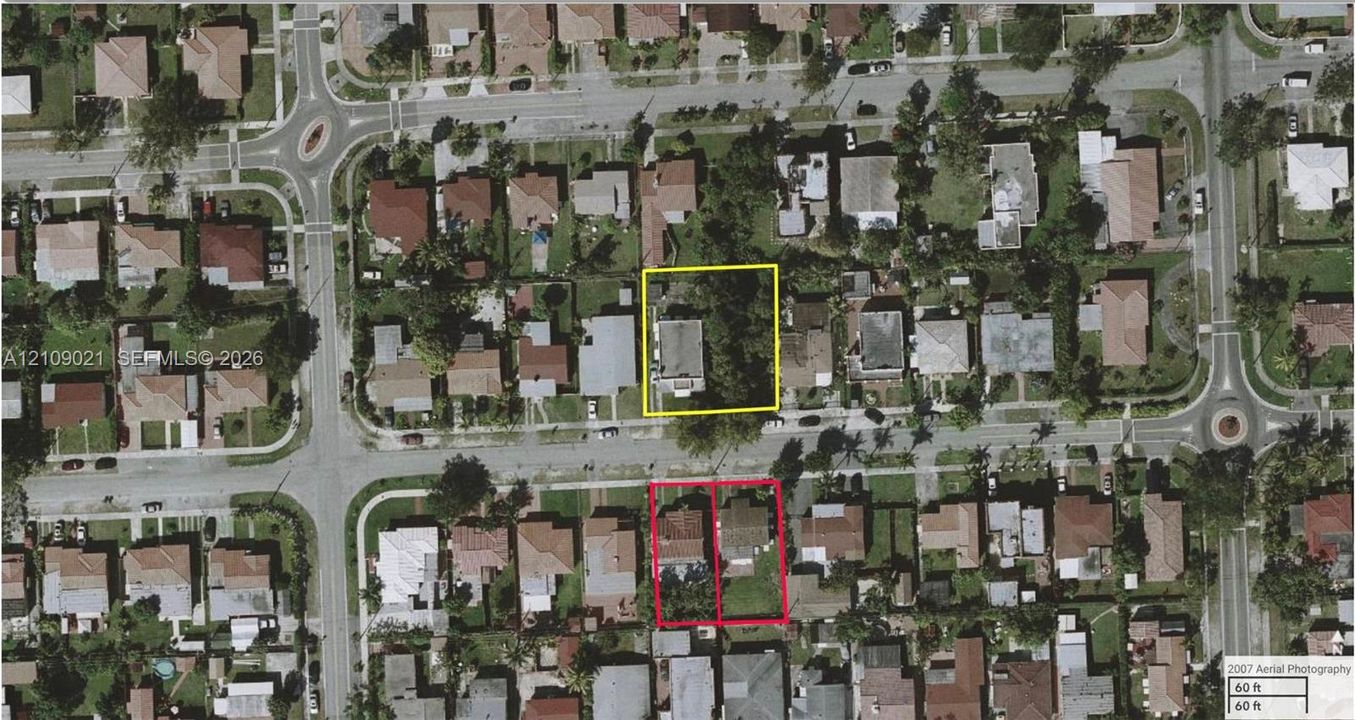 Aerial Site Survey. Identifying the boundaries and layout of the property