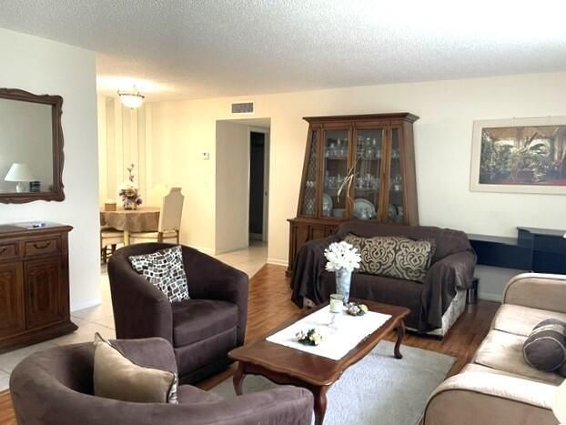 Living and dining area view