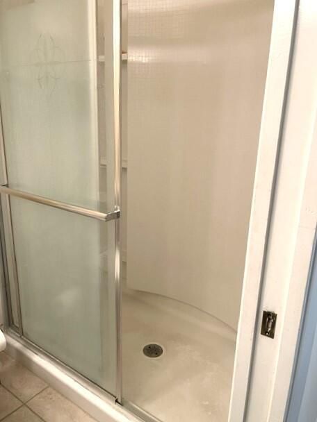 Guest bathroom shower