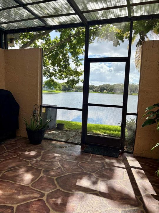 patio view
