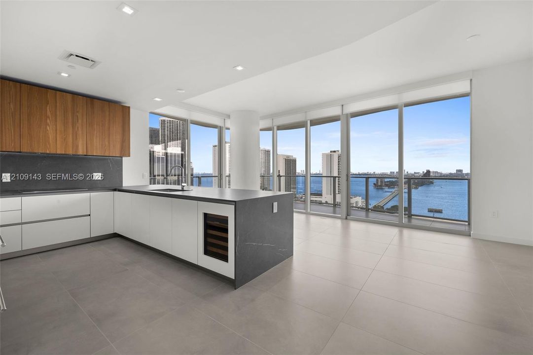 Modern Kitchen and corner view