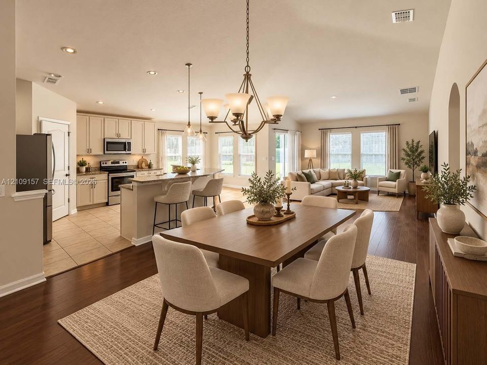 Single-story residence featuring a stucco exterior, arched entryway, concrete driveway, and attached two-car garage