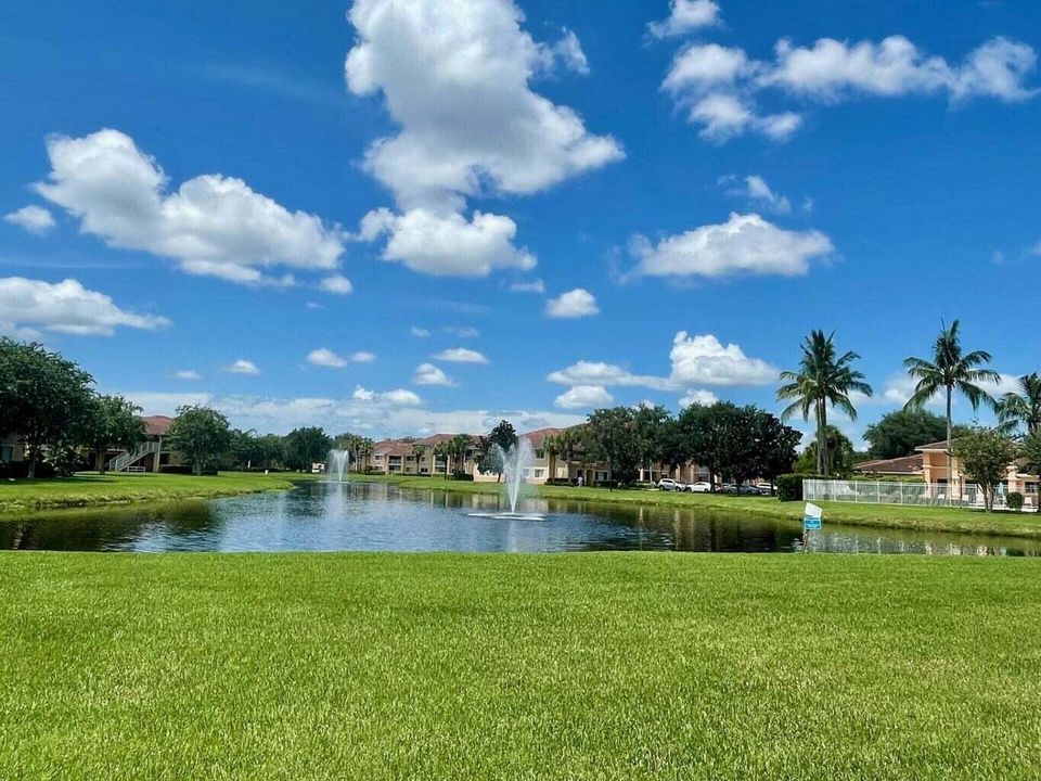 Views of the lake from your patio