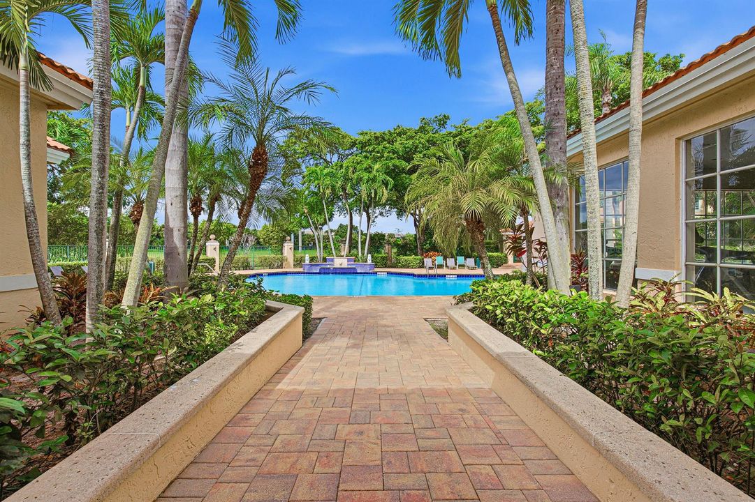 Pool Entrance