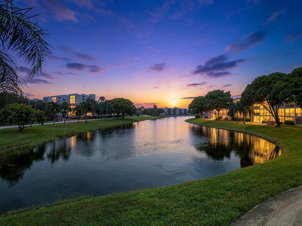 Unit Waterfront Sunset