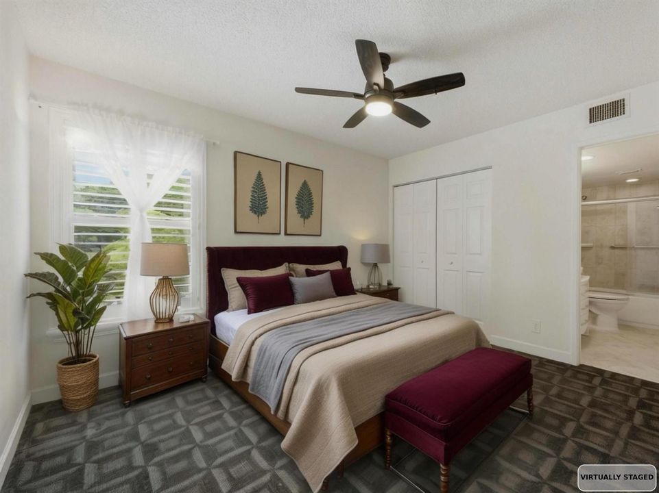 Guest Bedroom Staged