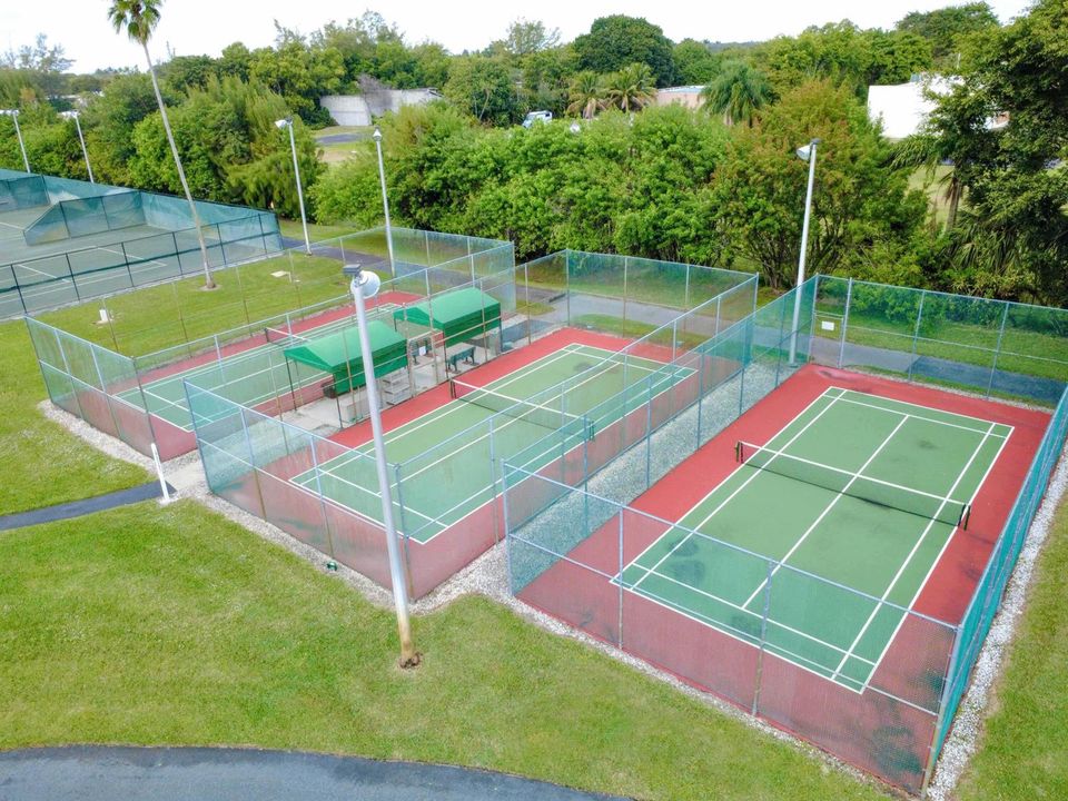 Pickleball Bird Eye View
