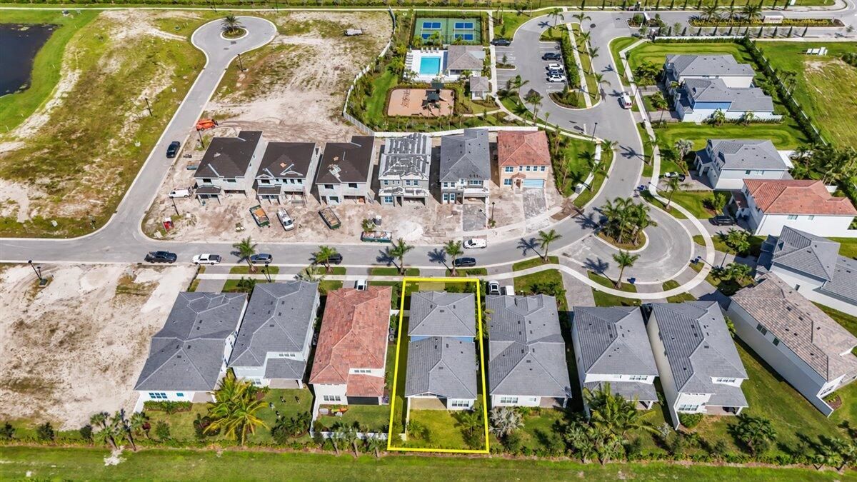 Aerial View - Homesite Outlined