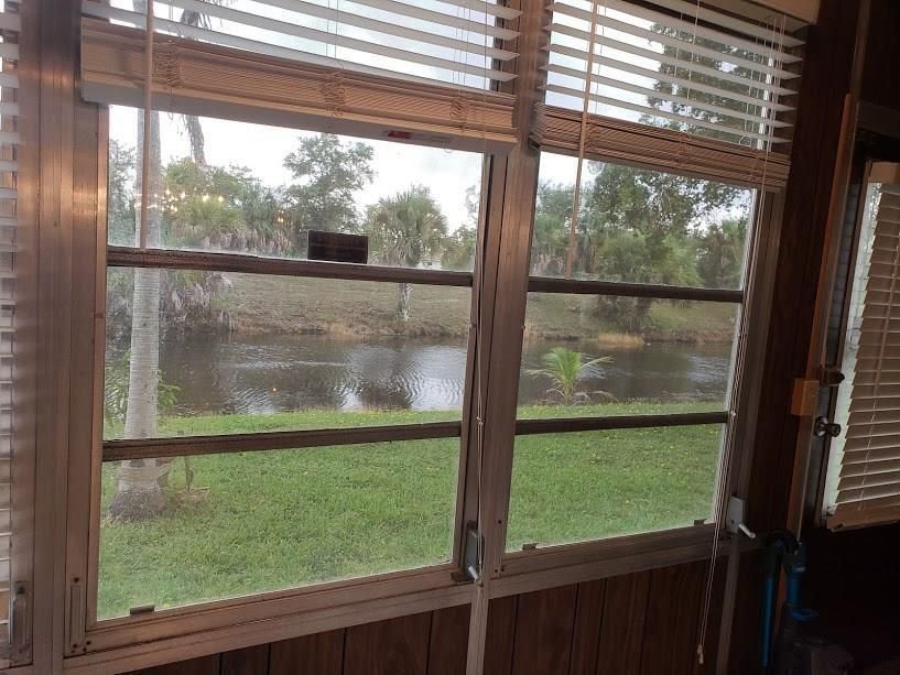 View from patio