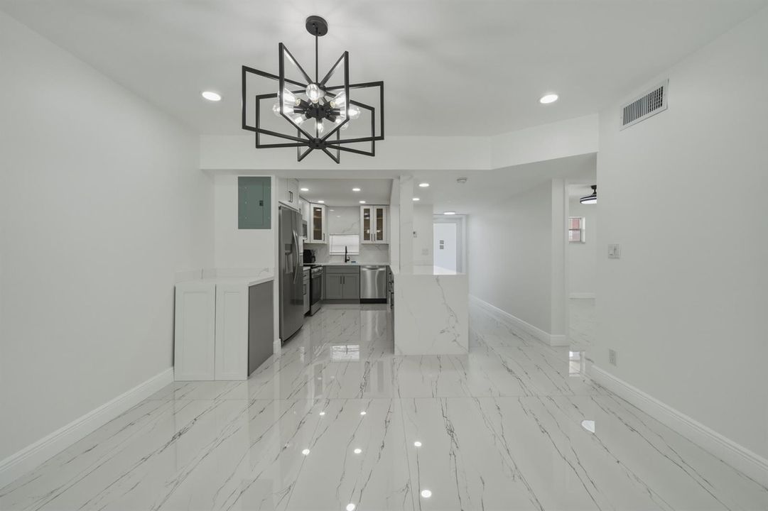 14. Dining Room to Kitchen