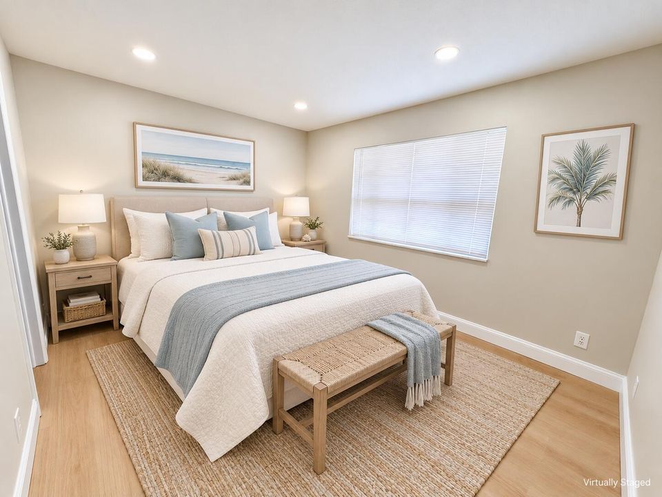 Second Bedroom: Virtually Staged
