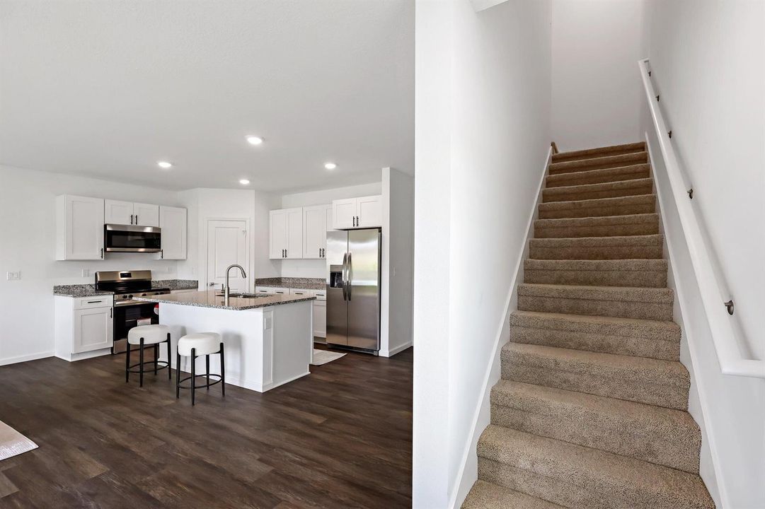 12 - Kitchen and Stairs