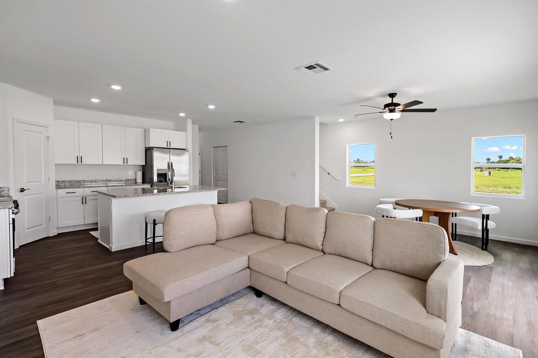 05 - Open Living, Dining and Kitchen