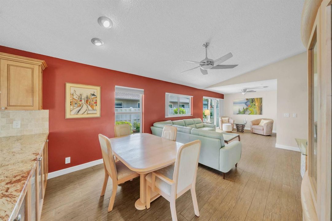 Dining and Living Area