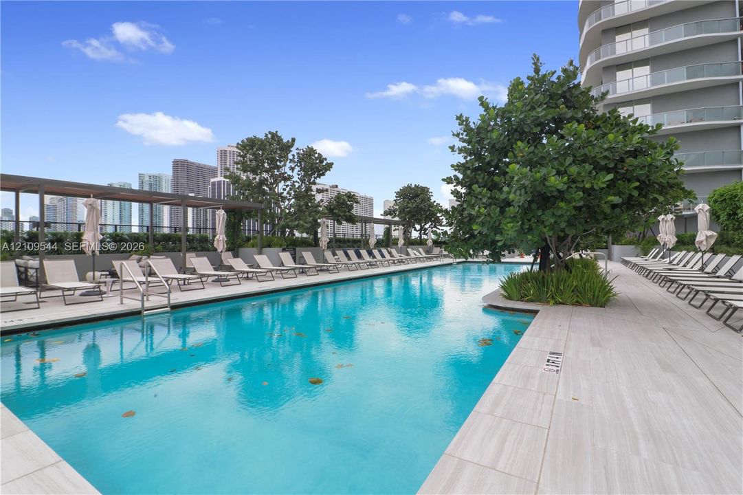 11th Floor amenity area, Pool