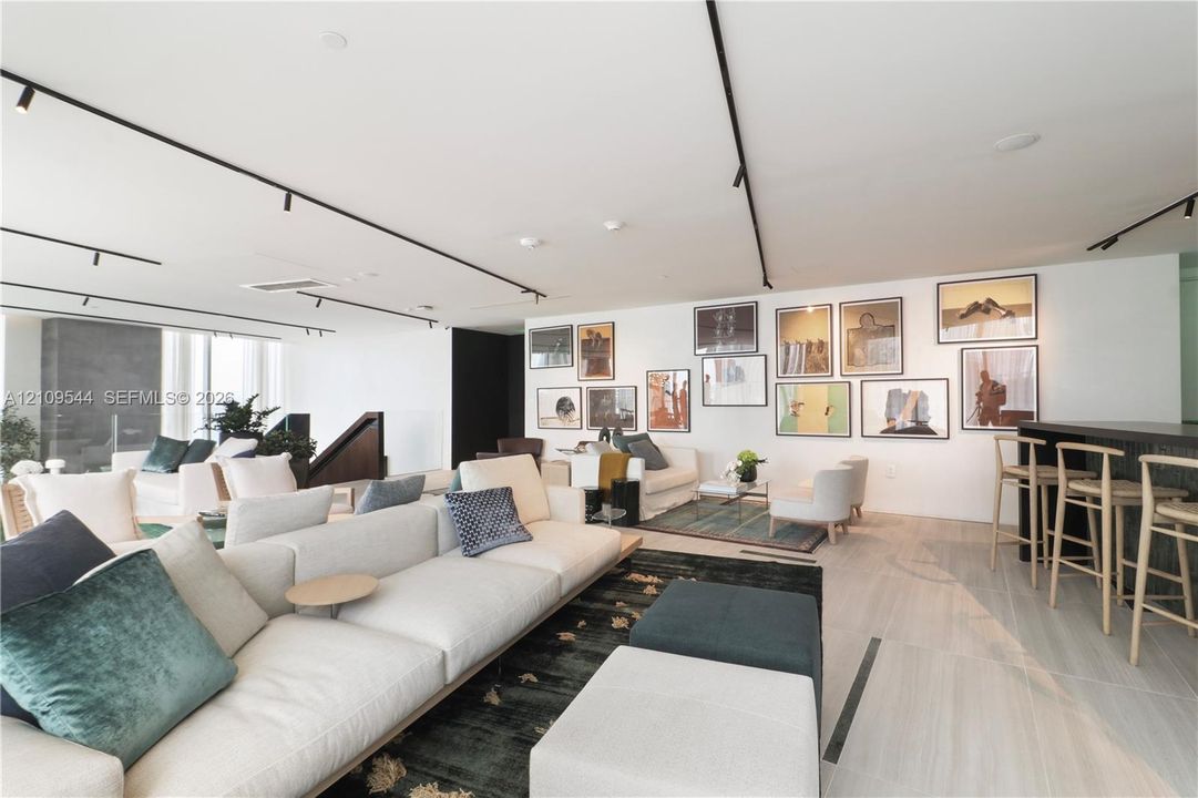 Common living area for residents