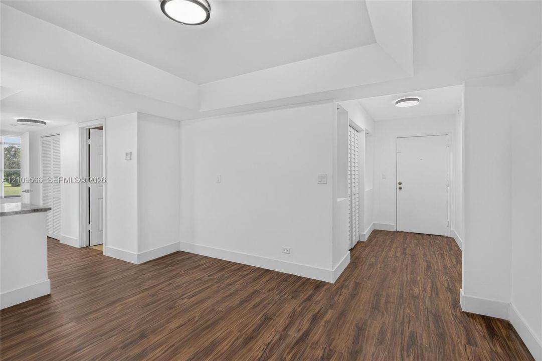 Dining area toward entry