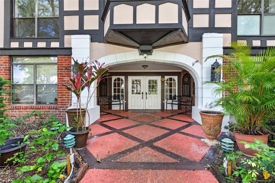 Building entrance